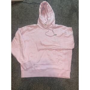 Lacoste live unisex pink hoodie size medium